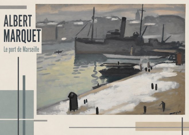 Albert Marquet Le Port De Marseille II No2 - Juliste