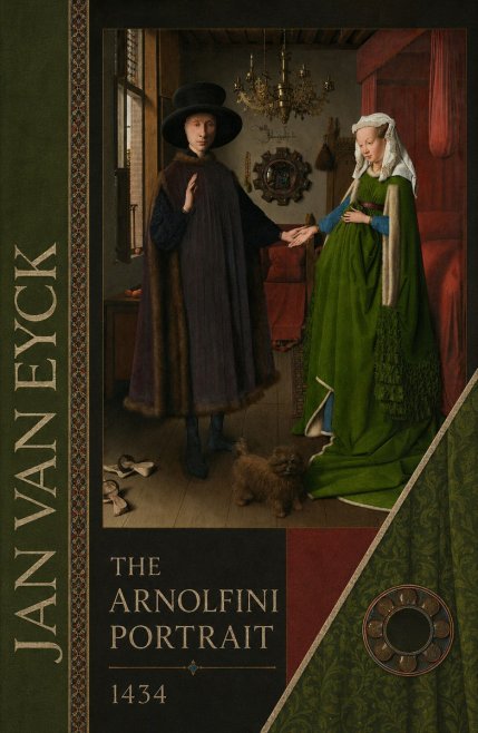 Jan van Eyck The Arnolfini Portrait V No4 - Juliste