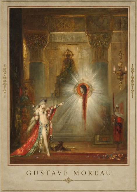Gustave Moreau The Apparition II No4 - Juliste