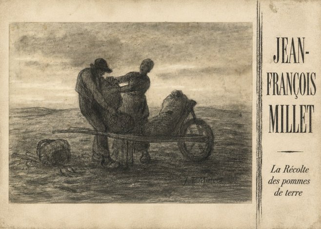Jean-François Millet La Récolte Des Pommes De Terre No5 - Juliste