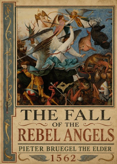 Pieter Bruegel The Fall of the Rebel Angels IV No2 - Juliste