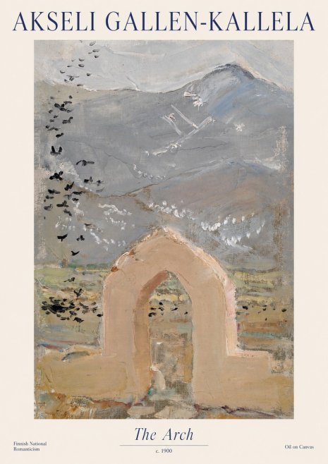 Akseli Gallen-Kallela The Arch No1 - Juliste