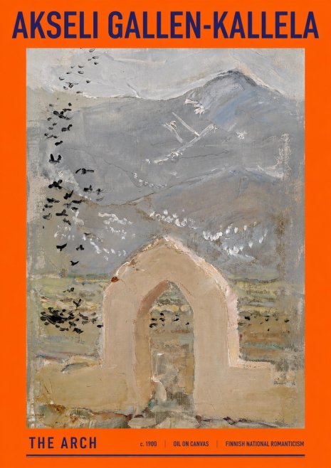 Akseli Gallen-Kallela The Arch No2 - Juliste