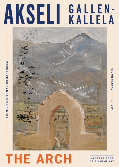 Akseli Gallen-Kallela The Arch No4 - Juliste