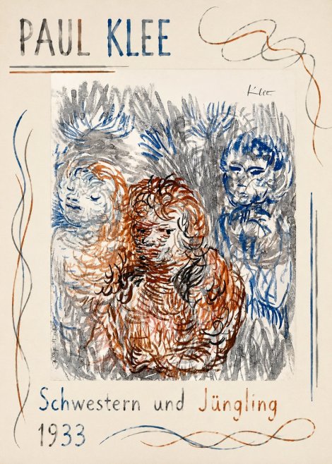 Paul Klee Schwestern Und Jüngling No1 - Juliste