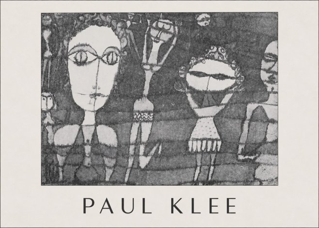 Paul Klee Specter of a Genius No1 - Juliste