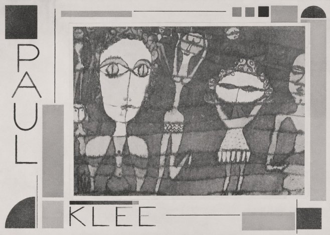 Paul Klee Specter of a Genius No2 - Juliste