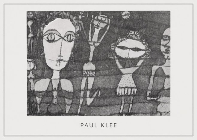 Paul Klee Specter of a Genius No5 - Juliste