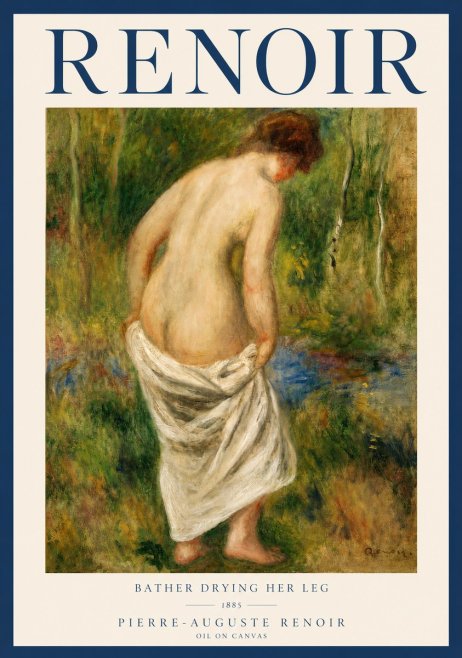 Renoir Young Bather No3 - Juliste