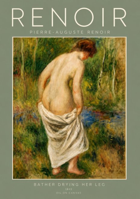 Renoir Young Bather No4 - Juliste