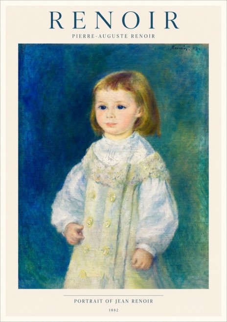 Renoir Portrait of Jean Renoir No1 - Juliste