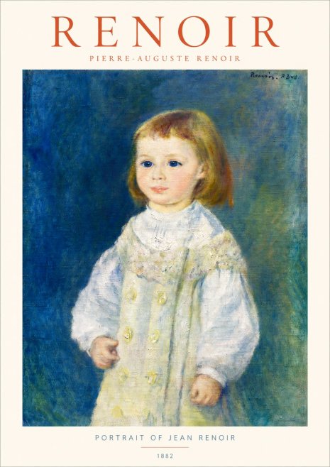 Renoir Portrait of Jean Renoir No3 - Juliste
