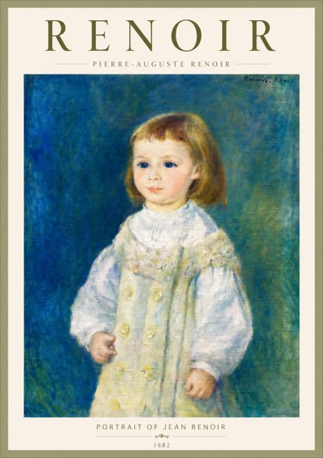 Renoir Portrait of Jean Renoir No6 - Juliste