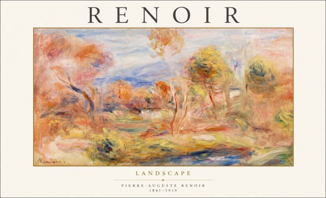Renoir Landscape No1 - Juliste