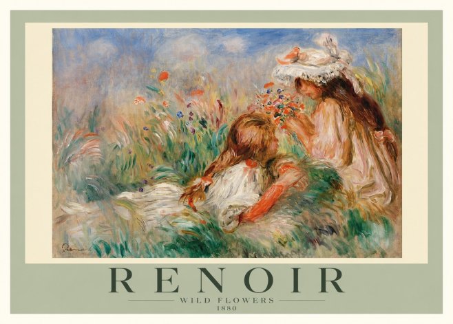Renoir Wild Flowers No2 - Juliste