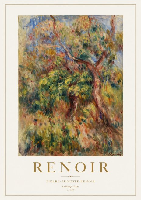 Renoir Landscape Study No1 - Juliste