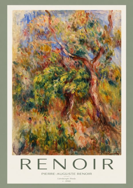 Renoir Landscape Study No2 - Juliste