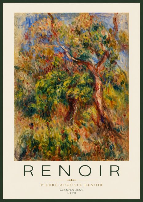 Renoir Landscape Study No5 - Juliste