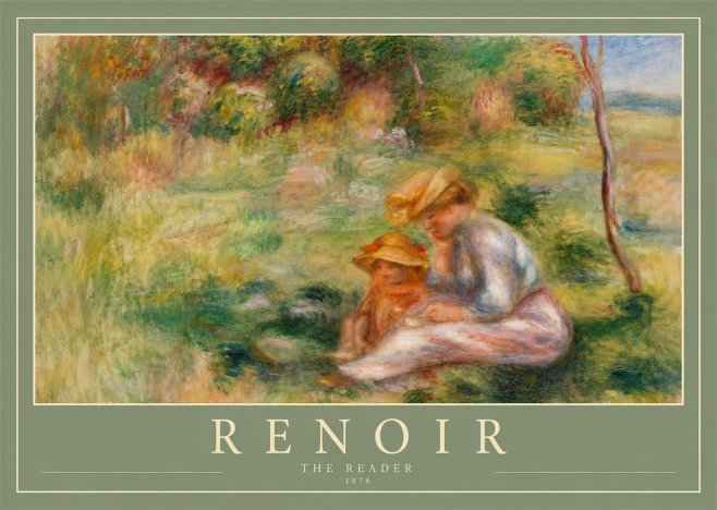 Renoir The Reader No2 - Juliste