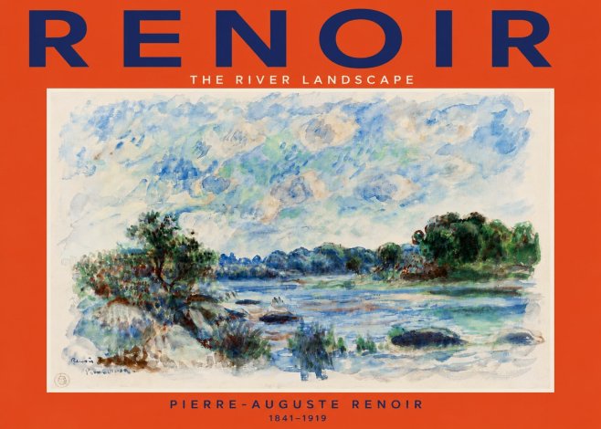 Renoir The River Landscape No5 - Juliste