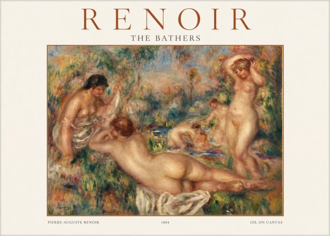 Renoir The Bathers I No1 - Juliste