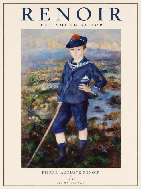 Renoir The Young Sailor No1 - Juliste