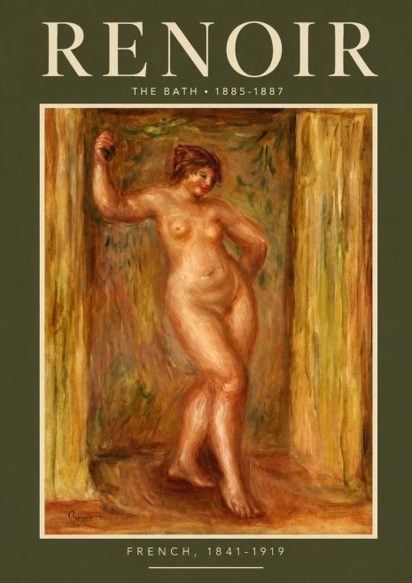Renoir The Bath No2 - Juliste