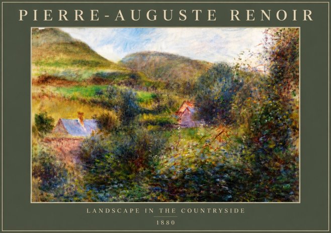 Renoir Landscape in the Countryside No6 - Juliste