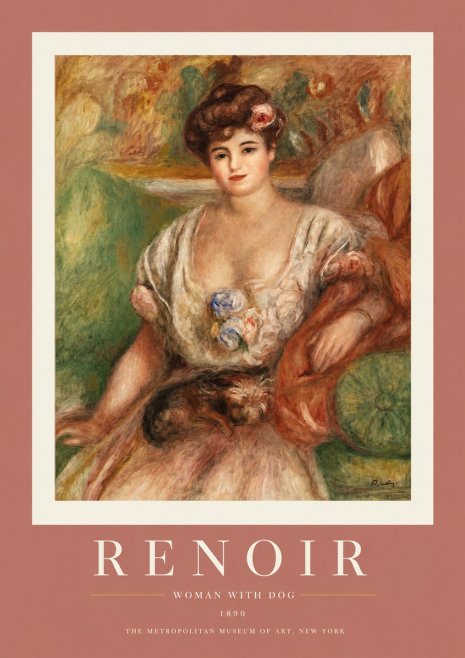 Renoir The Roman Girl No2 - Juliste