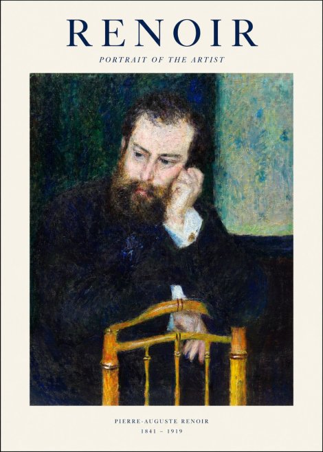 Renoir Portrait of the Artist No1 - Juliste