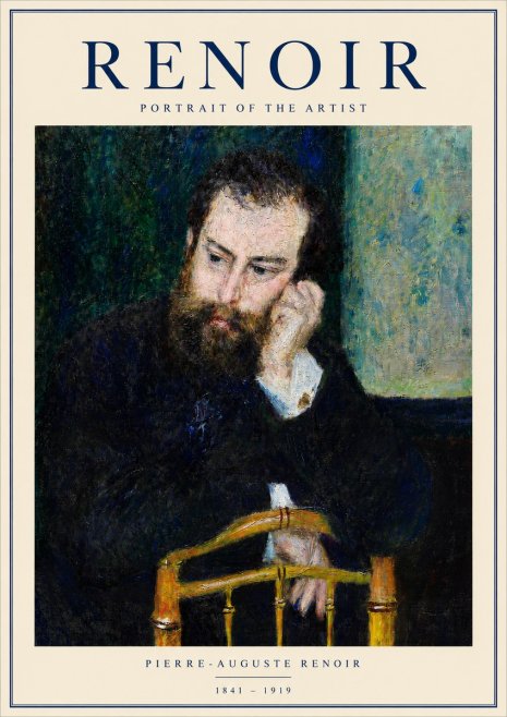 Renoir Portrait of the Artist No3 - Juliste