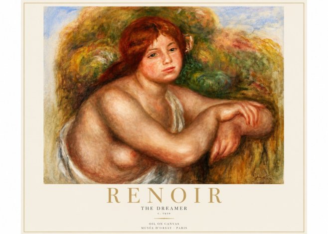 Renoir The Dreamer No2 - Juliste