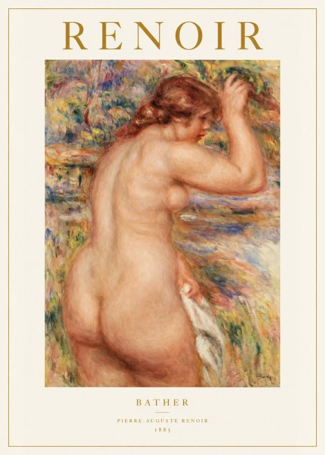 Renoir Bather No1 - Juliste