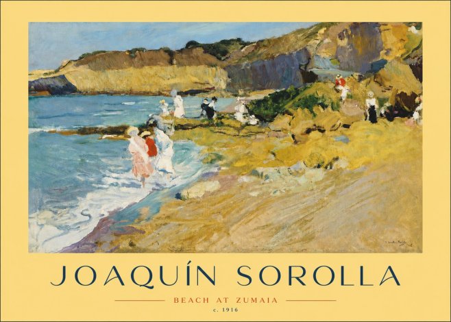Sorolla Beach at Zumaia No4 - Juliste