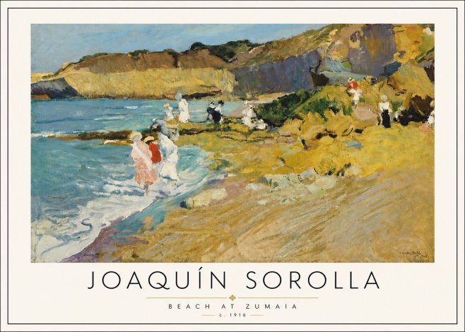 Sorolla Beach at Zumaia No6 - Juliste