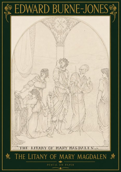 Edward Burne-Jones The Litany of Mary Magdalen No2 - Juliste