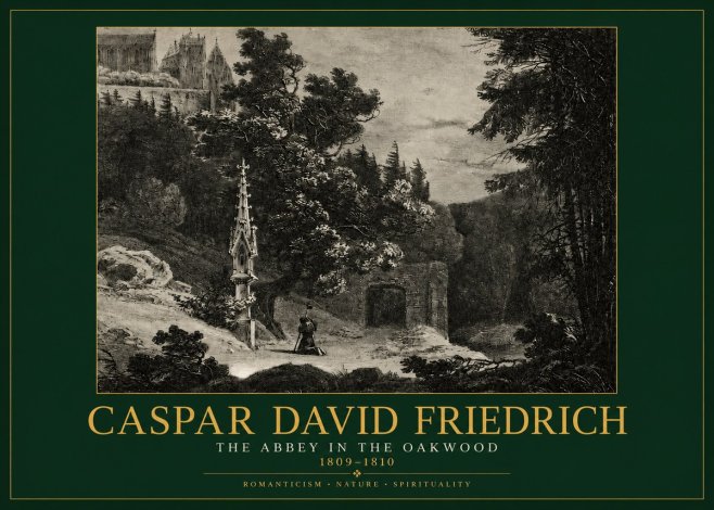 Caspar David Friedrich The Abbey in the Oakwood No2 - Juliste
