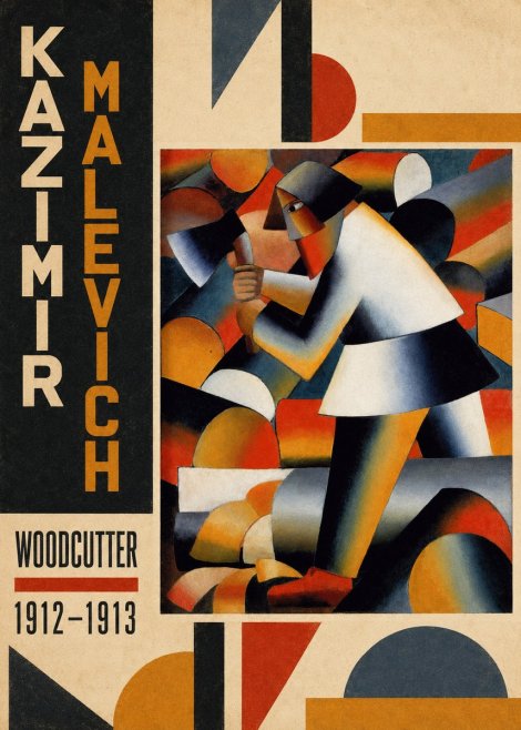 Kazimir Malevich Woodcutter No5 - Juliste
