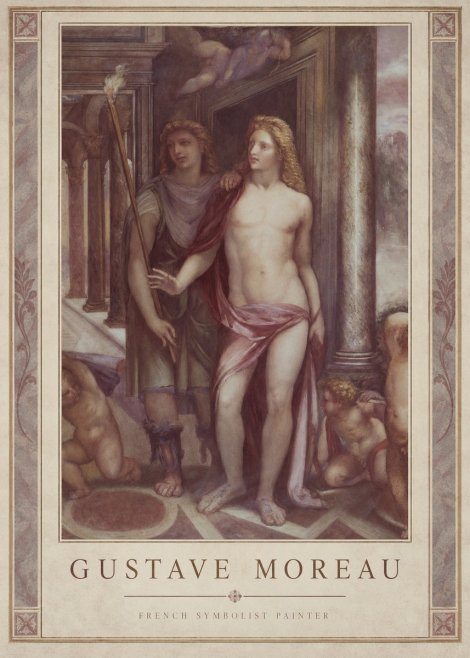 Gustave Moreau Youth No1 - Juliste
