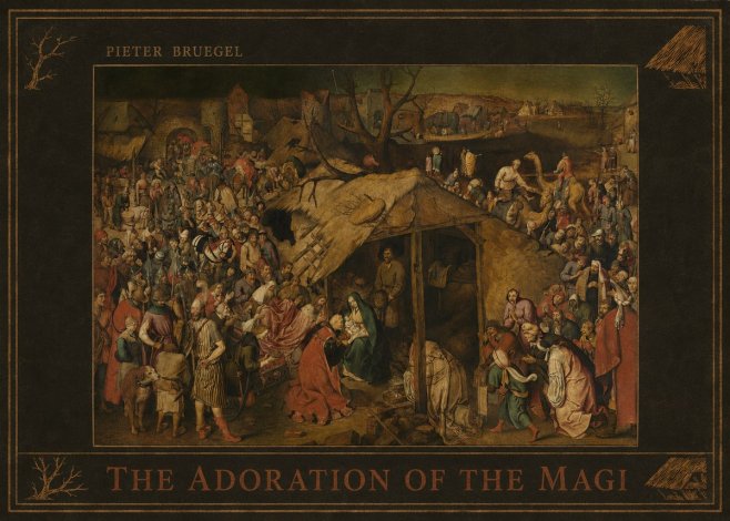 Pieter Bruegel The Adoration of the Magi No2 - Juliste