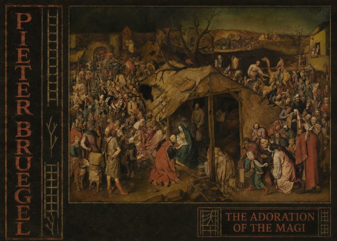 Pieter Bruegel The Adoration of the Magi No3 - Juliste