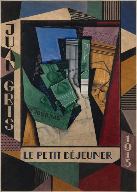 Juan Gris Le Petit Déjeuner No2 - Juliste