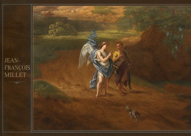 Jean-François Millet Tobias and the Angel No2 - Juliste