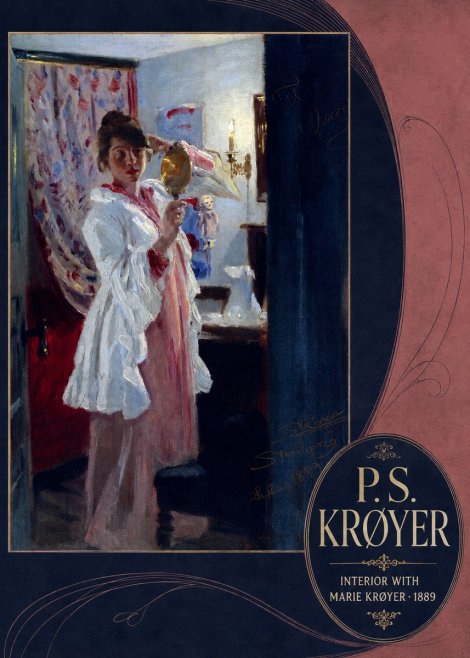 P.S. Krøyer Interior with Marie Krøyer No6 - Juliste