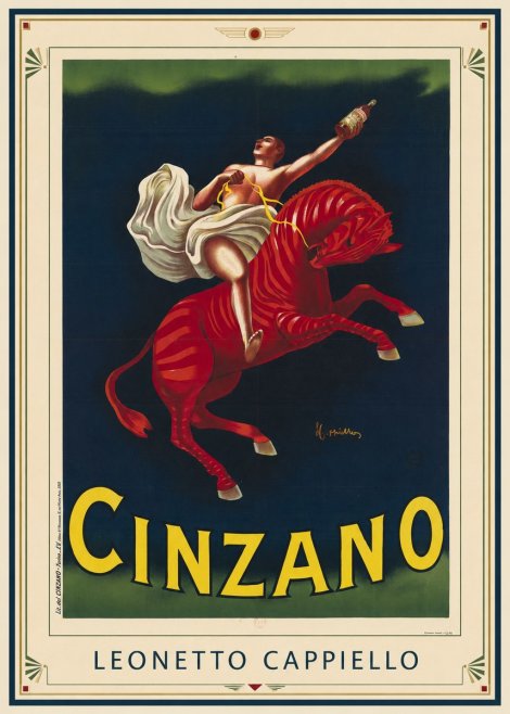 Leonetto Cappiello Cinzano No1 - Juliste
