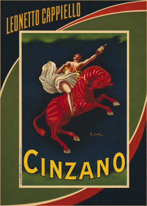 Leonetto Cappiello Cinzano No3 - Juliste
