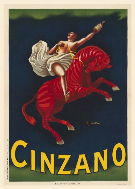 Leonetto Cappiello Cinzano No6 - Juliste