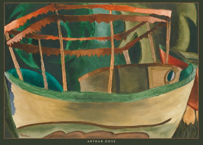 Arthur Dove Ferry Boat No6 - Juliste