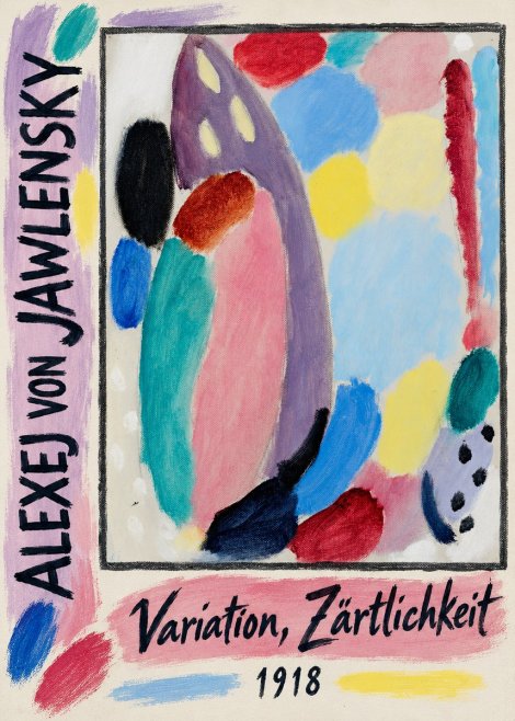 Alexej von Jawlensky Variation, Zärtlichkeit No2 - Juliste