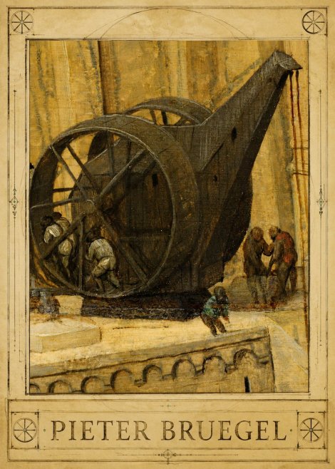 Pieter Bruegel The Crane No1 - Juliste